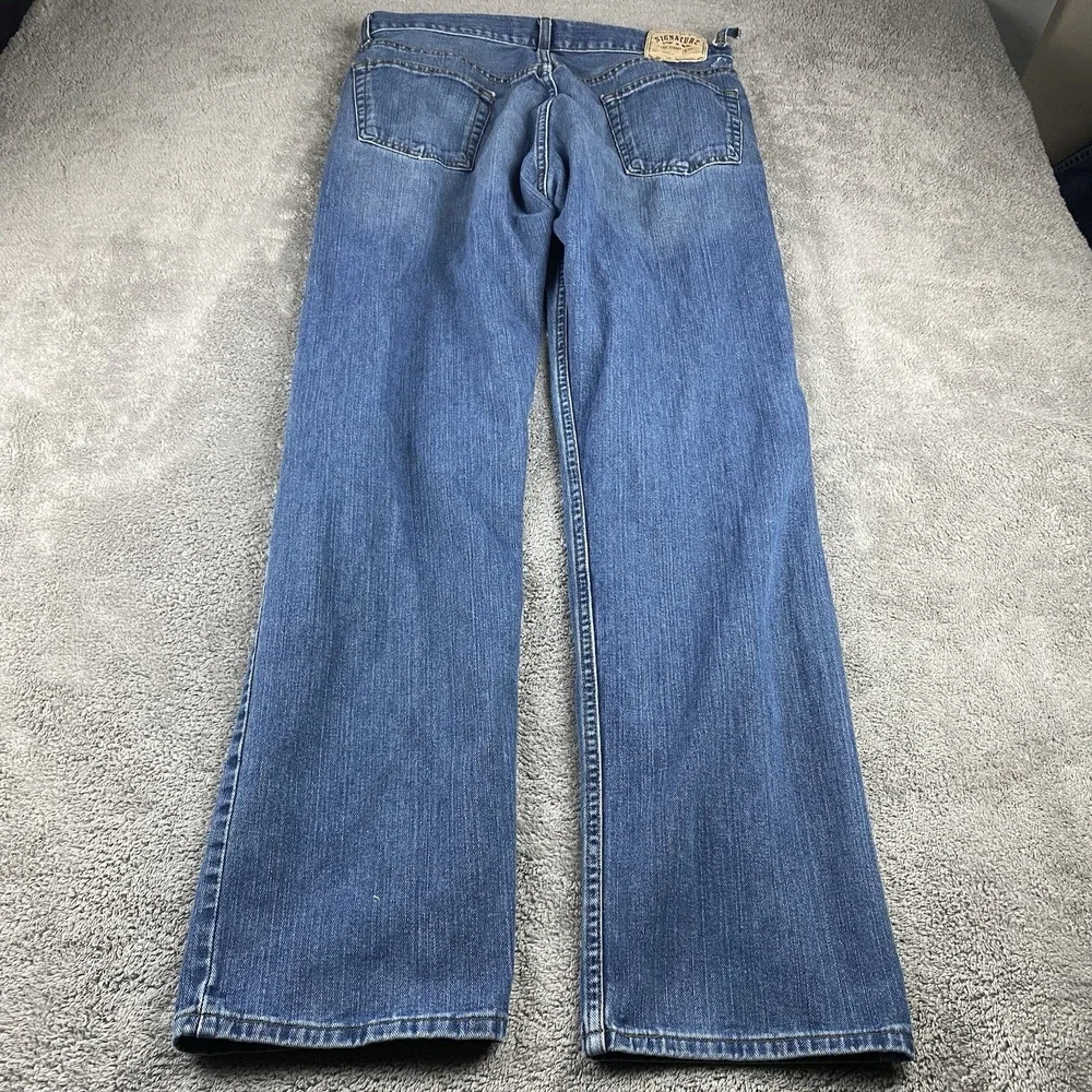 Levis Signature Regular Fit Jeans Mens‎ 36x34 Blue Medium Wash Mid Rise
